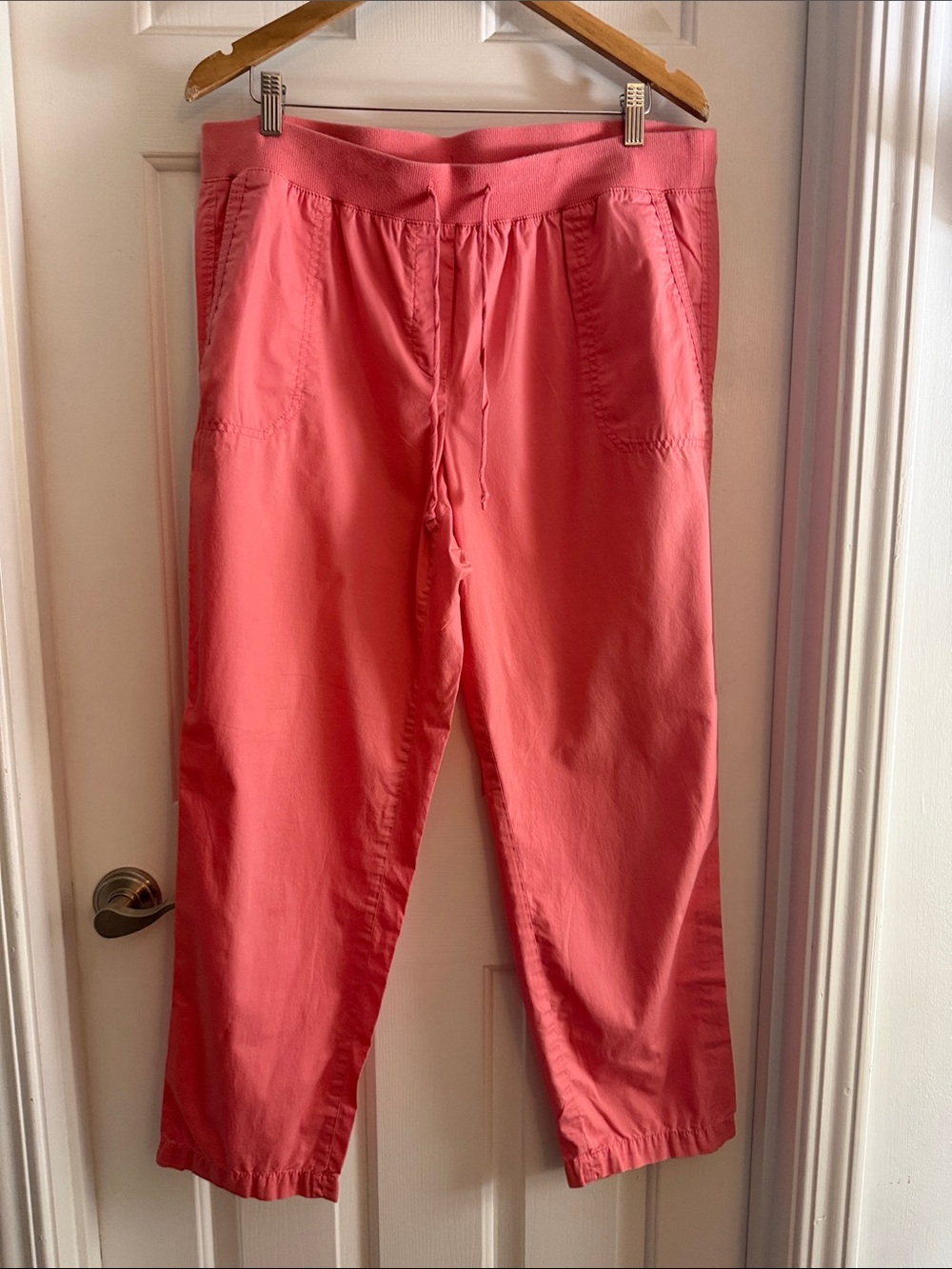 Talbots Coral Pull-On Jogger Pants size 14